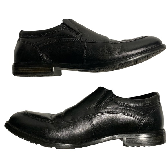 Rockport Trutech Slip-on black dress shoes size 7 (Water/slip resistant) - Picture 4 of 8